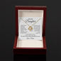 As You Become A Mother - Love Knot Necklace