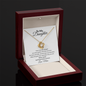 To My Daughter - Before Life Gets Loud Love Knot Necklace