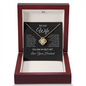 To My Wife Necklace From Husband – You Are My Best Gift – Heart Necklace With Message Card – Christmas Gift for Wife, Anniversary, Birthday