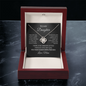 To My Daughter – You Have Always Been Enough | Love Knot Necklace from Mom