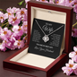 To My Wife Necklace From Husband – You Are My Best Gift – Heart Necklace With Message Card – Christmas Gift for Wife, Anniversary, Birthday