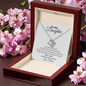 To My Daughter - Before Life Gets Loud Love Knot Necklace